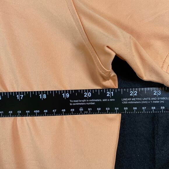 Peter Millar Mens Shirt Orange Short Sleeve Summer Crown Comfort Polo Stretch M - Picture 9 of 13